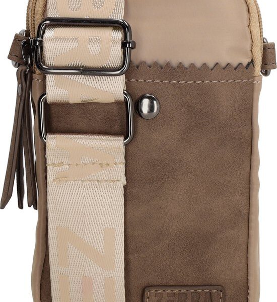 Zebra Elske telefoontasje taupe