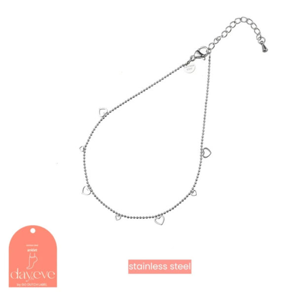 Go Dutch Label Tiny heart anklet