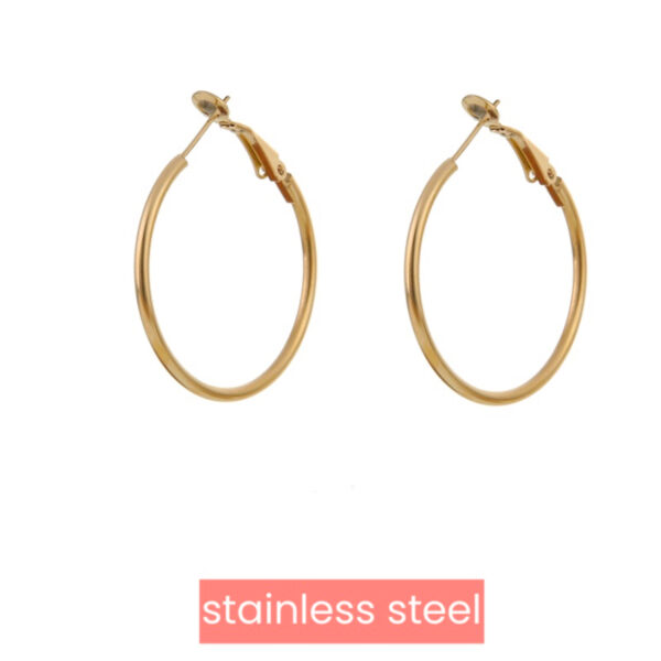 Go Dutch Label Earring Essential Hoop