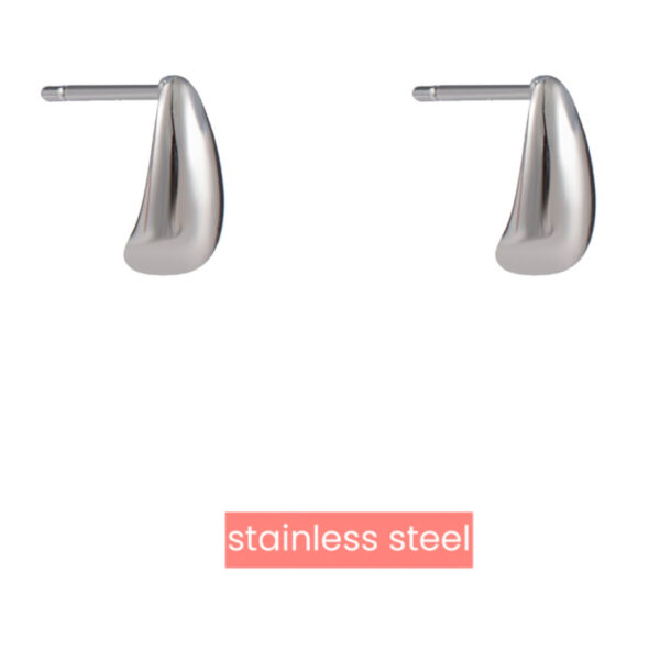 Go Dutch Label Earring Small Drop Stud