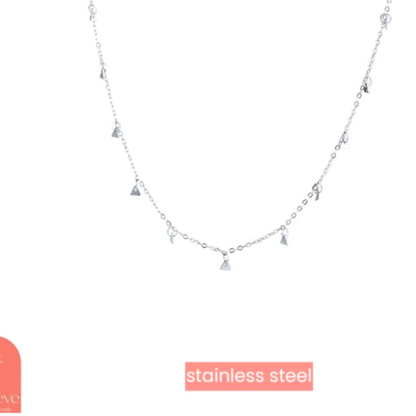 Go Dutch Label Necklace Tiny Triangle