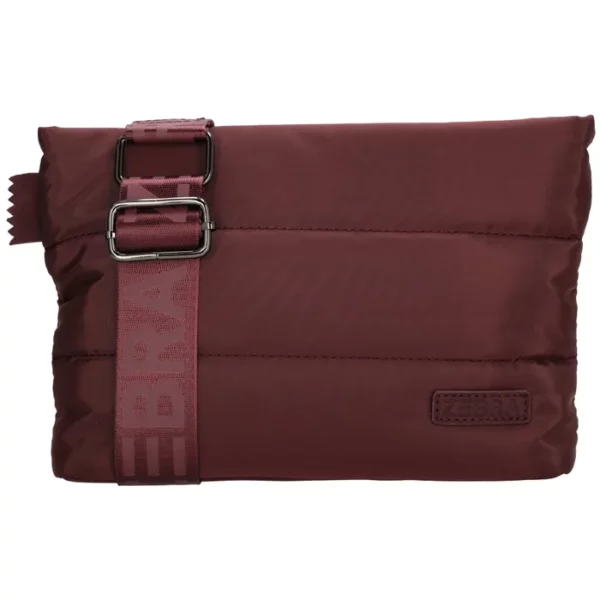 Zebra Trends Elske puffy schoudertas Bordeaux