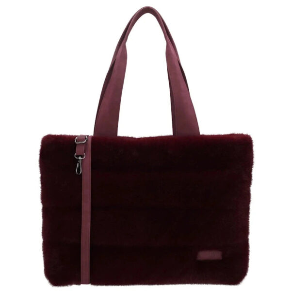 Zebra Trends Emma Schoudertas burgundy