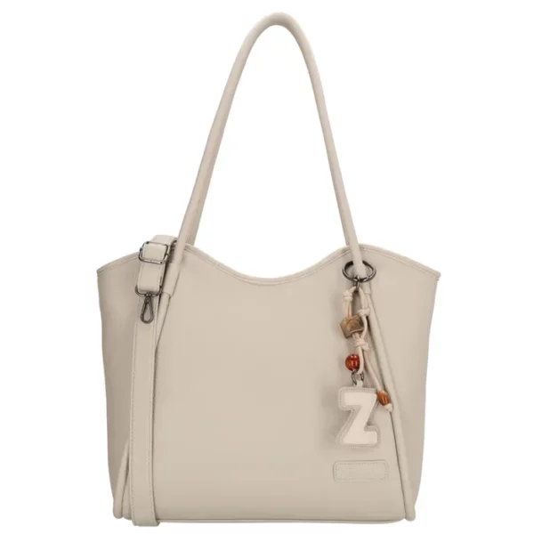 Zebra trends sofie laptoptas 15,6 inch Crème