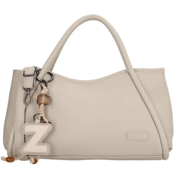 Zebra trends sofie handtas Crème