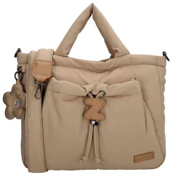 Zebra trends juna shopper licht taupe