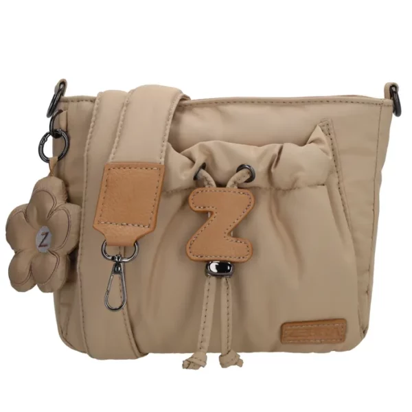 Zebra trends juna crossbodytas licht taupe