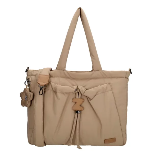 Zebra trends juna laptoptas 15,6 inch licht taupe